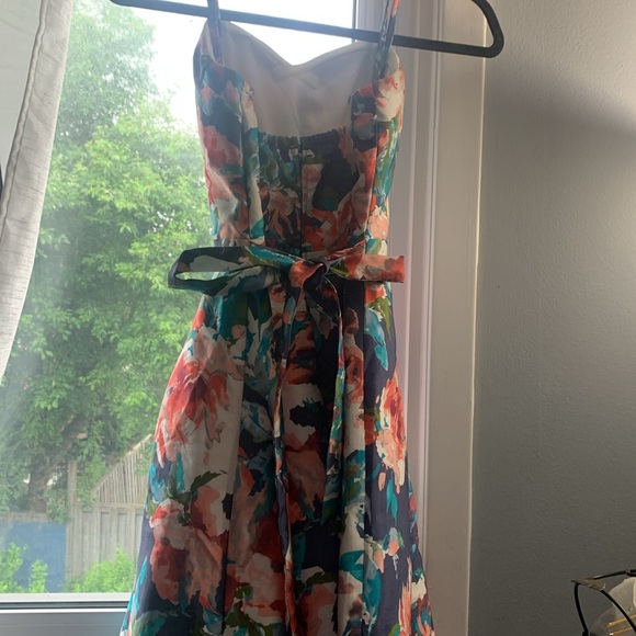 Floral Prom/Graduation Dress - Picture 3 of 7